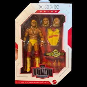 WWE Ultimate Edition Hulk Hogan 6" Action Figure Greatest Hits 2024 Mattel New